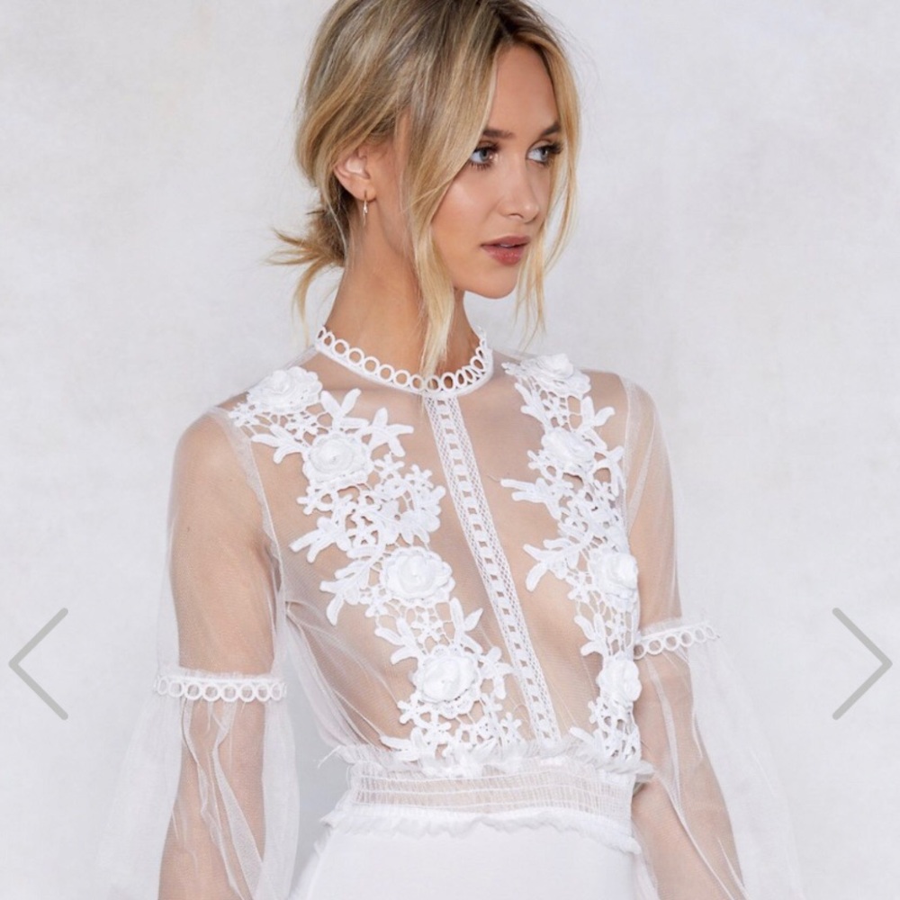 I’ll See To It Floral Body Suit (NWT)